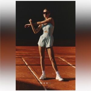 Free People NWT Righteous Runsie Size Medium in Cactus